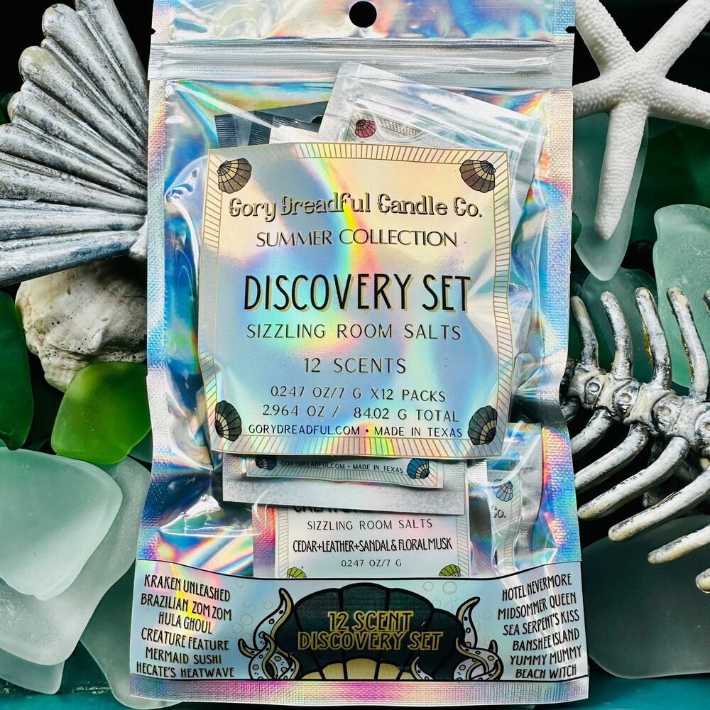Summerween Collection Discovery Set Sizzling Room Salt Crystal Potpourri